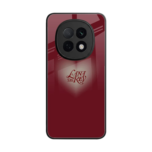 Lana Del Rey Red back phone cover | glass case for oppo f29 pro 5g