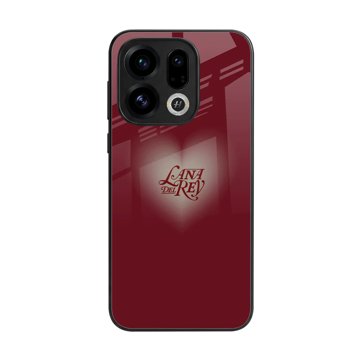 Lana Del Rey Red back phone cover | glass case for oppo find x9