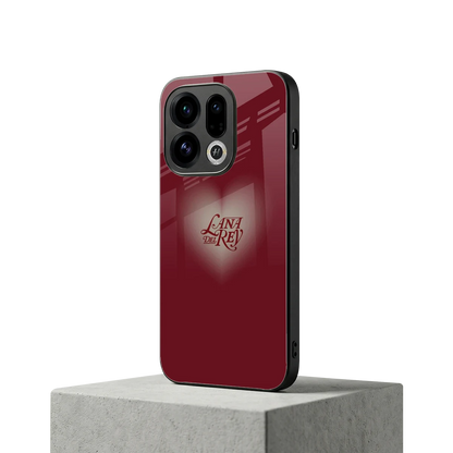 Lana Del Rey Red oppo find x9 mobile cover | shockproof glass phone case