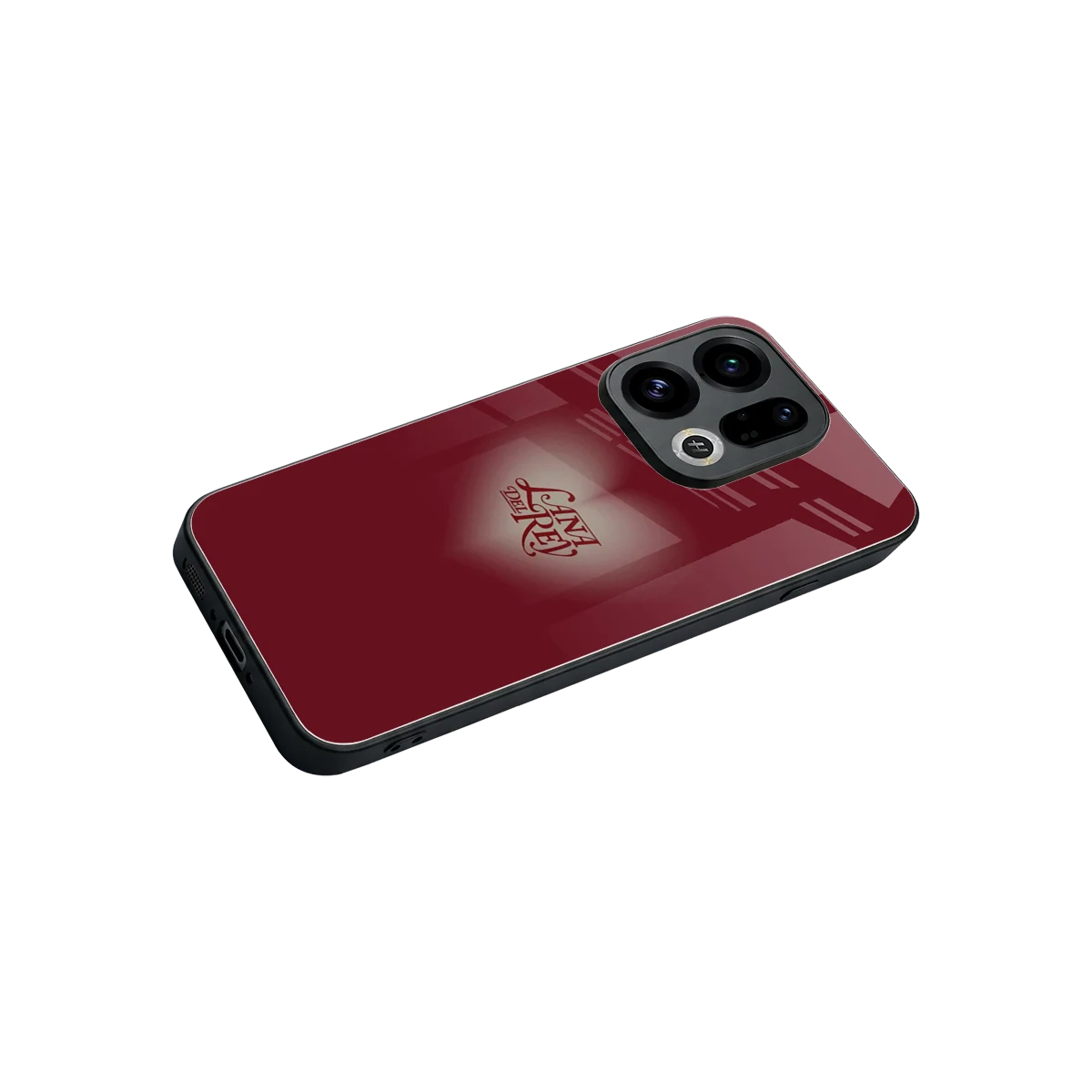Lana Del Rey Red stylish phone case for oppo find x9 | glossy glass and slim fit