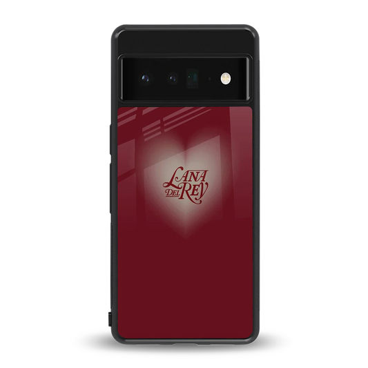 Lana Del Rey Red back phone cover | glass case for google pixel 6 pro