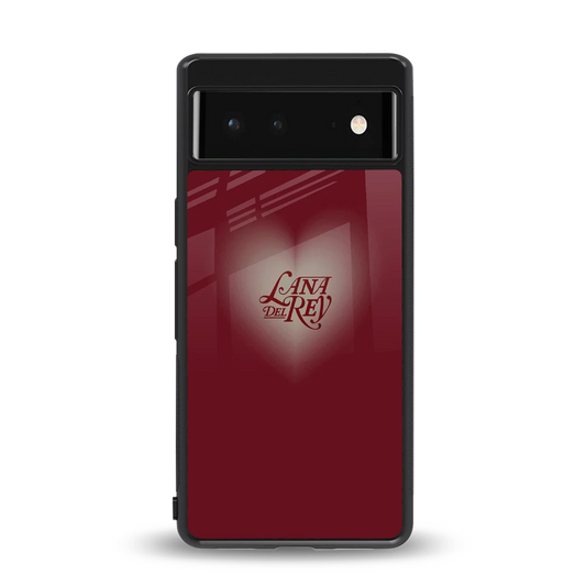 Lana Del Rey Red back phone cover | glass case for google pixel 6