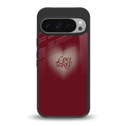 Lana Del Rey Red back phone cover | glass case for google pixel 9 pro
