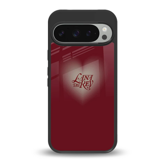 Lana Del Rey Red back phone cover | glass case for google pixel 9 pro
