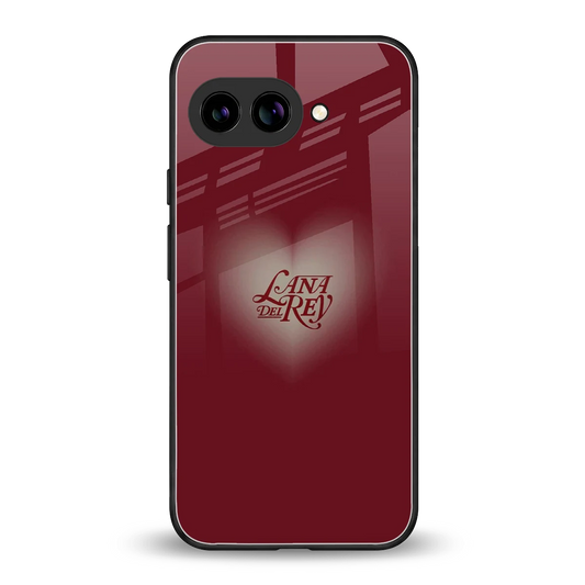 Lana Del Rey Red back phone cover | glass case for google pixel 10a