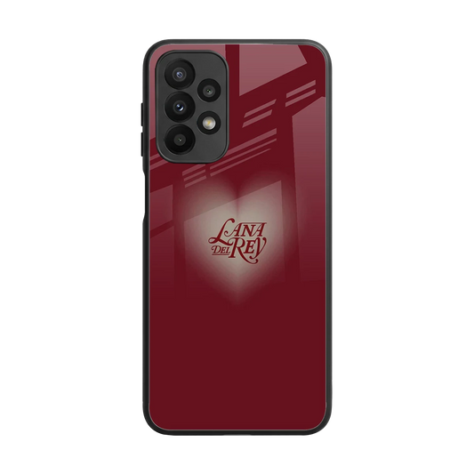 Lana Del Rey Red back phone cover | glass case for samsung galaxy a23