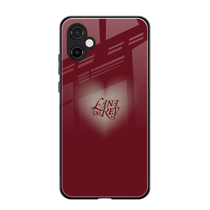 Lana Del Rey Red back phone cover | glass case for samsung galaxy a06 5g
