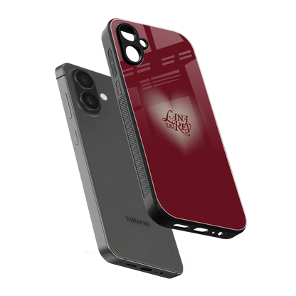 Lana Del Rey Red sleek samsung galaxy a06 5g cover with tempered glass back and TPU edges