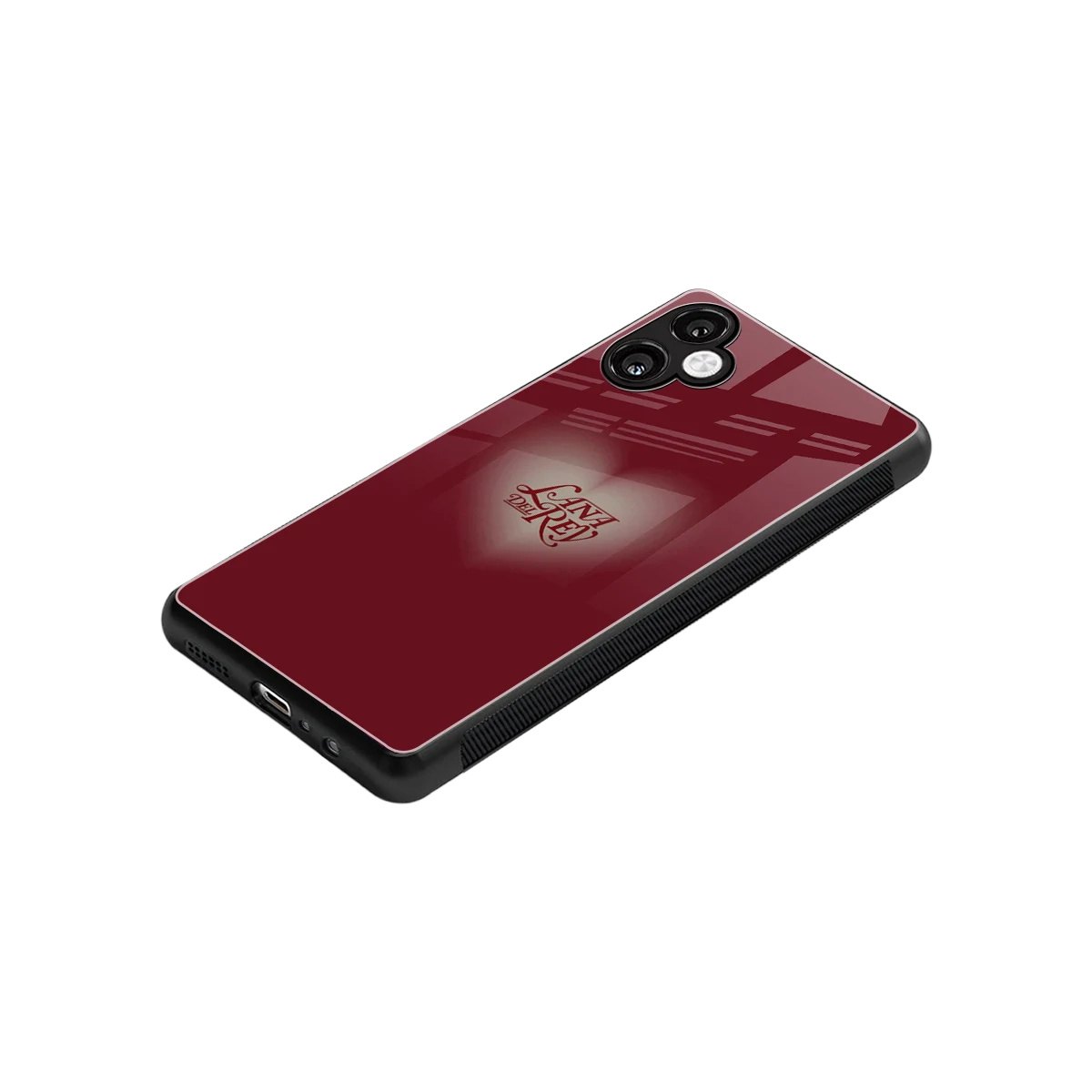 Lana Del Rey Red stylish phone case for samsung galaxy a06 5g | glossy glass and slim fit