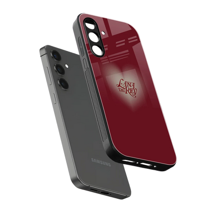Lana Del Rey Red sleek samsung galaxy a14 5g cover with tempered glass back and TPU edges