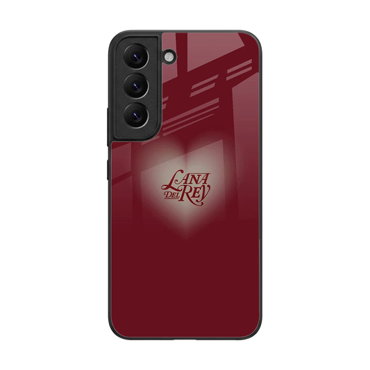 Lana Del Rey Red back phone cover | glass case for samsung galaxy s22