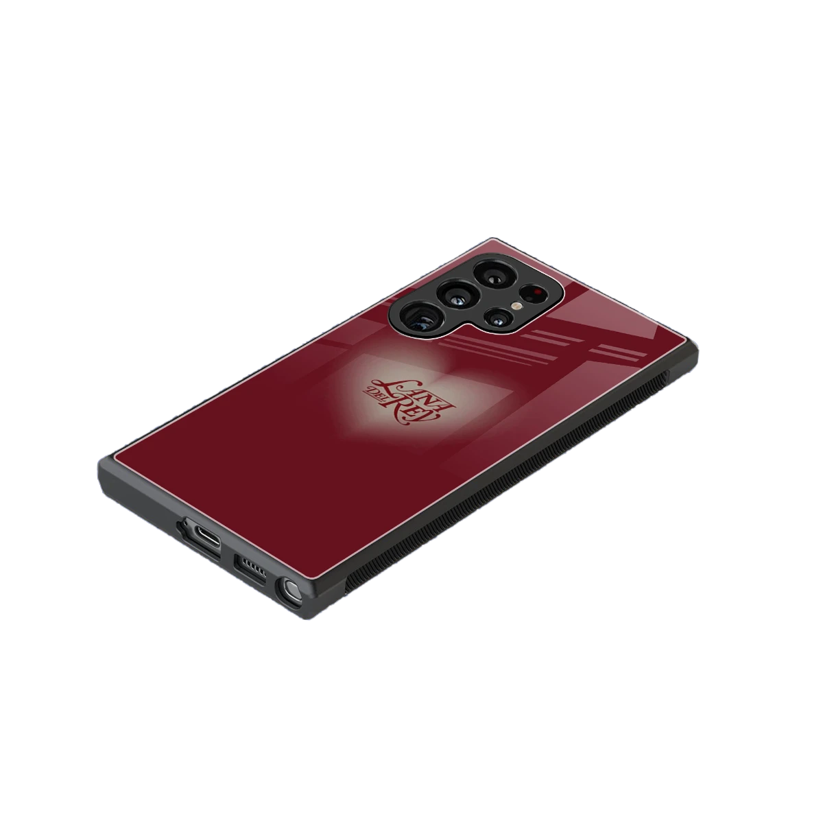 Lana Del Rey Red stylish phone case for samsung galaxy s23 ultra | glossy glass and slim fit