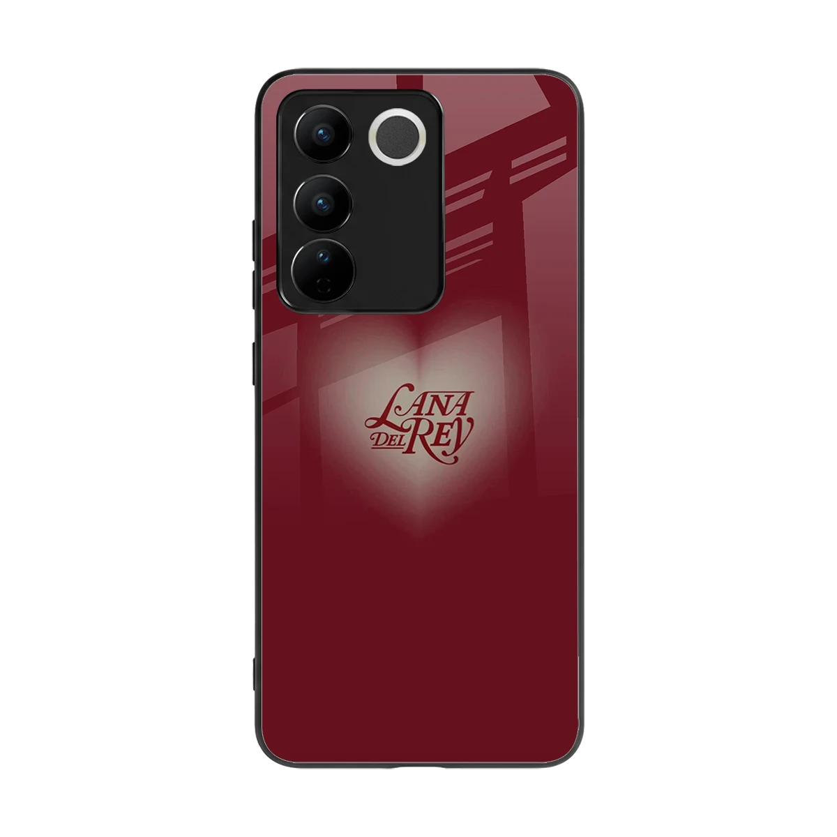 Lana Del Rey Red back phone cover | glass case for vivo v27 5g