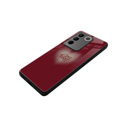Lana Del Rey Red stylish phone case for vivo v27 5g | glossy glass and slim fit