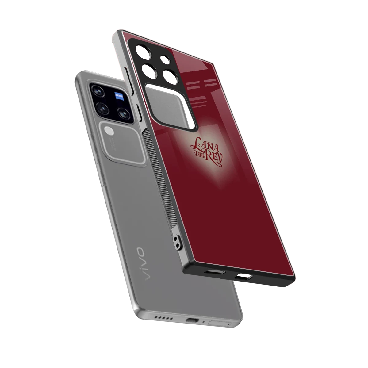 Lana Del Rey Red sleekvivo v30 pro cover with tempered glass back and TPU edges