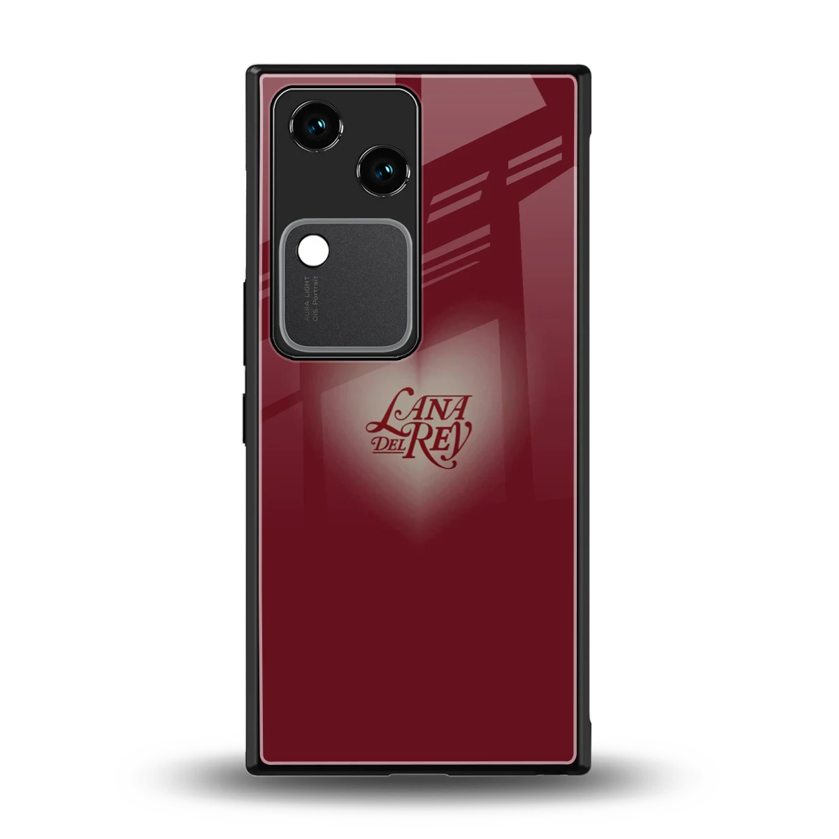 Lana Del Rey Red back phone cover | glass case for vivo v30