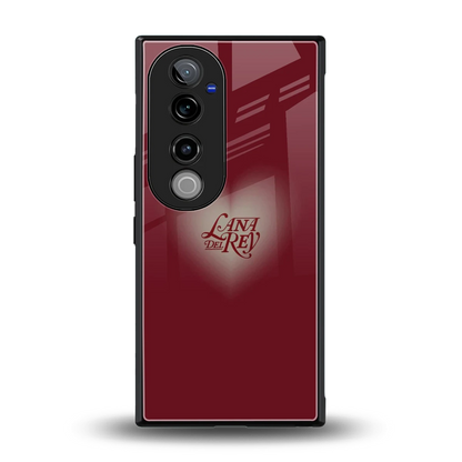 Lana Del Rey Red back phone cover | glass case for vivo v40 pro
