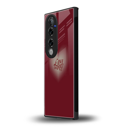 Lana Del Rey Red vivo v40 pro mobile cover | shockproof glass phone case