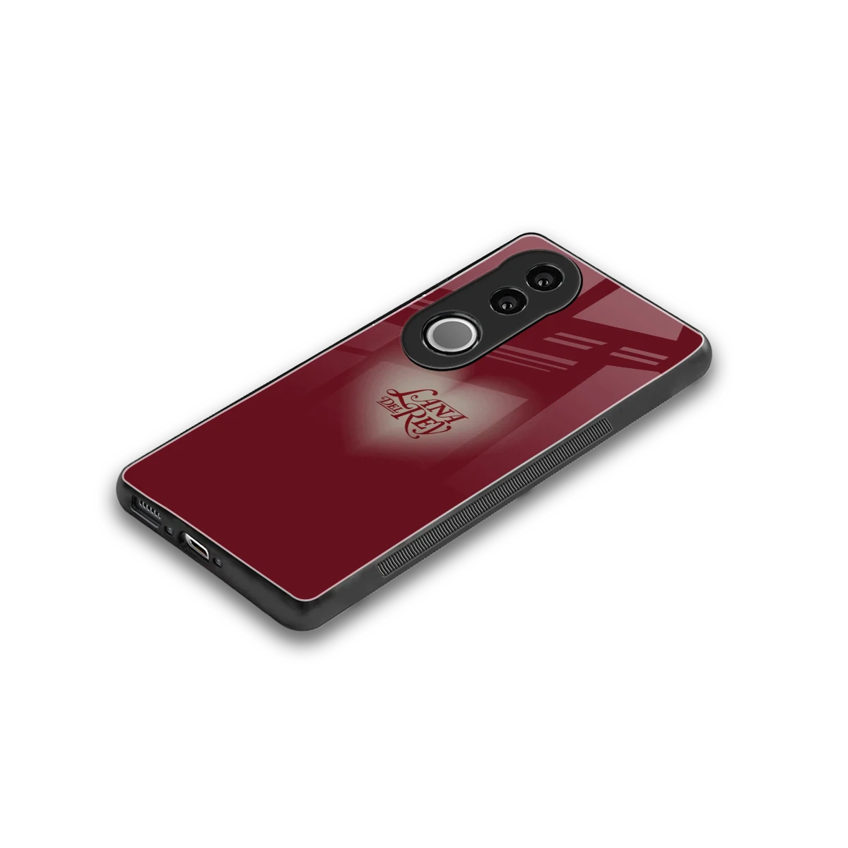 Lana Del Rey Red stylish phone case for vivo v50 | glossy glass and slim fit