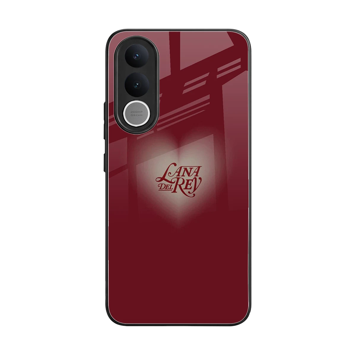 Lana Del Rey Red back phone cover | glass case for vivo v70 fe