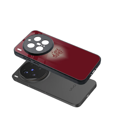 Lana Del Rey Red sleek vivo x300 pro cover with tempered glass back and TPU edges