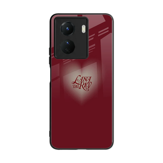 Lana Del Rey Red back phone cover | glass case for vivo y16