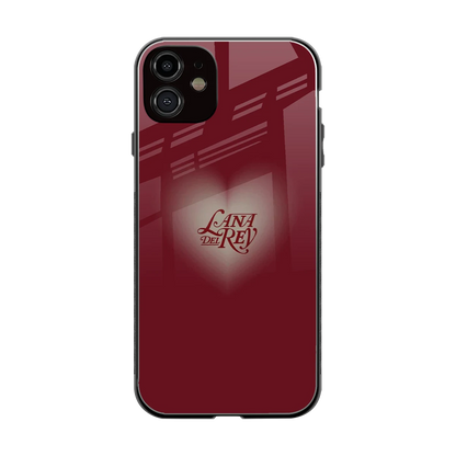 Lana Del Rey Red back phone cover | glass case for iphone 12