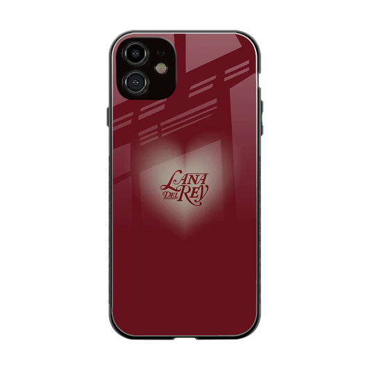 Lana Del Rey Red back phone cover | glass case for iphone 12