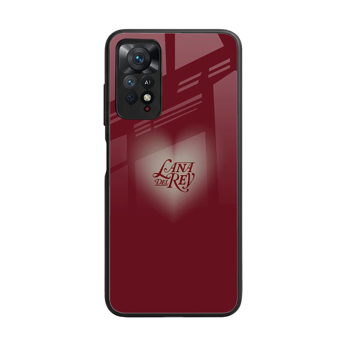 Lana Del Rey Red back phone cover | glass case for redmi note 11 pro
