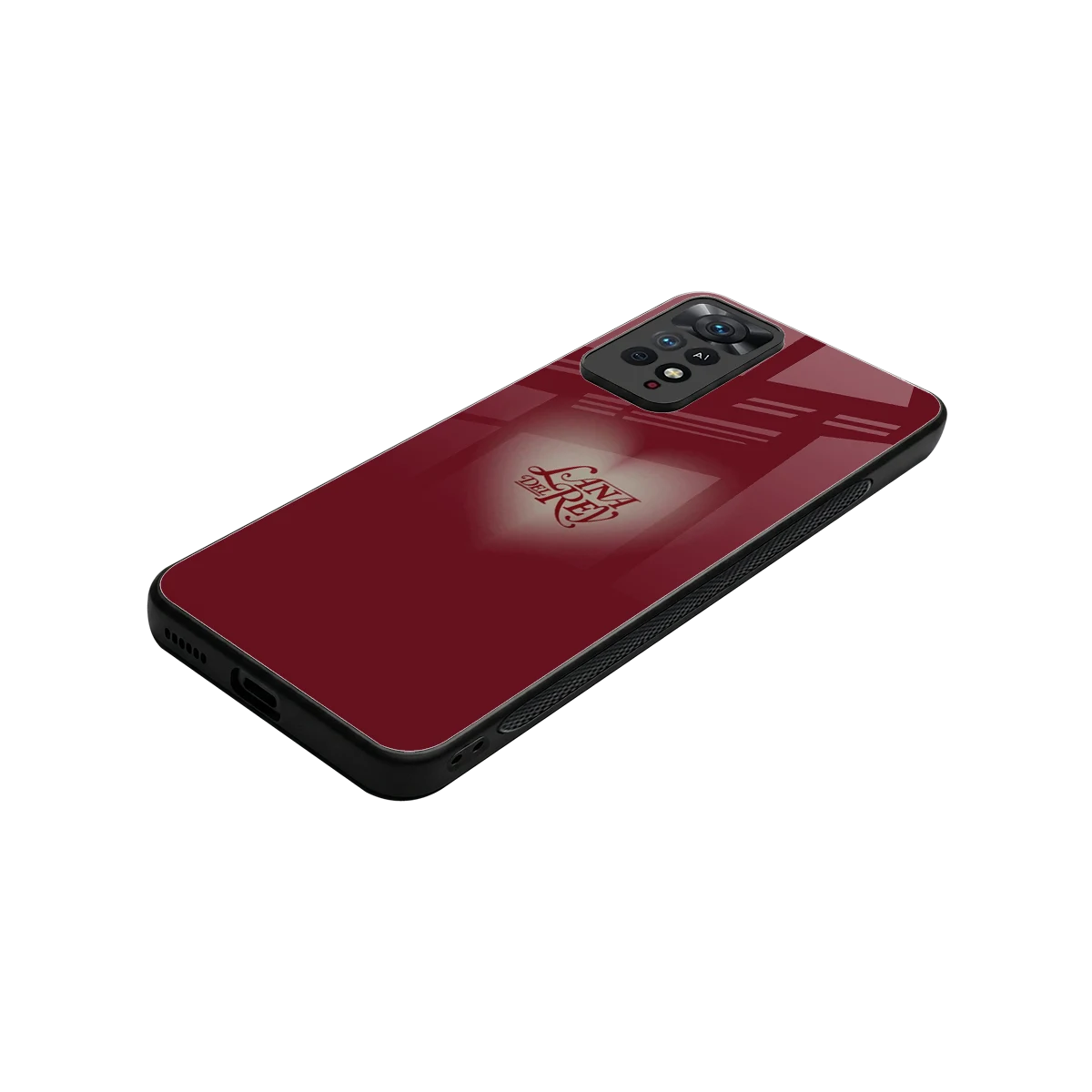 Lana Del Rey Red stylish phone case for redmi note 11 pro | glossy glass and slim fit