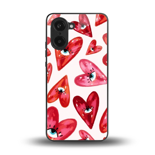 Lash Love back phone cover | glass case for oneplus nord ce5 5g