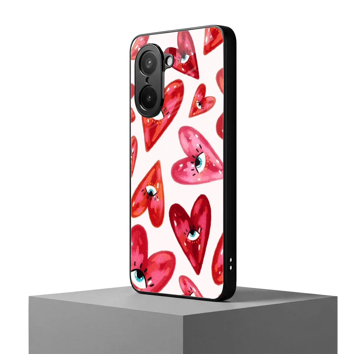 Lash Love oneplus nord ce5 5g mobile cover | shockproof glass phone case