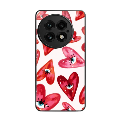 Lash Love back phone cover | glass case for oneplus 13