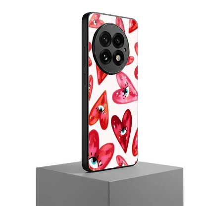 Lash Love oneplus 13 mobile cover | shockproof glass phone case