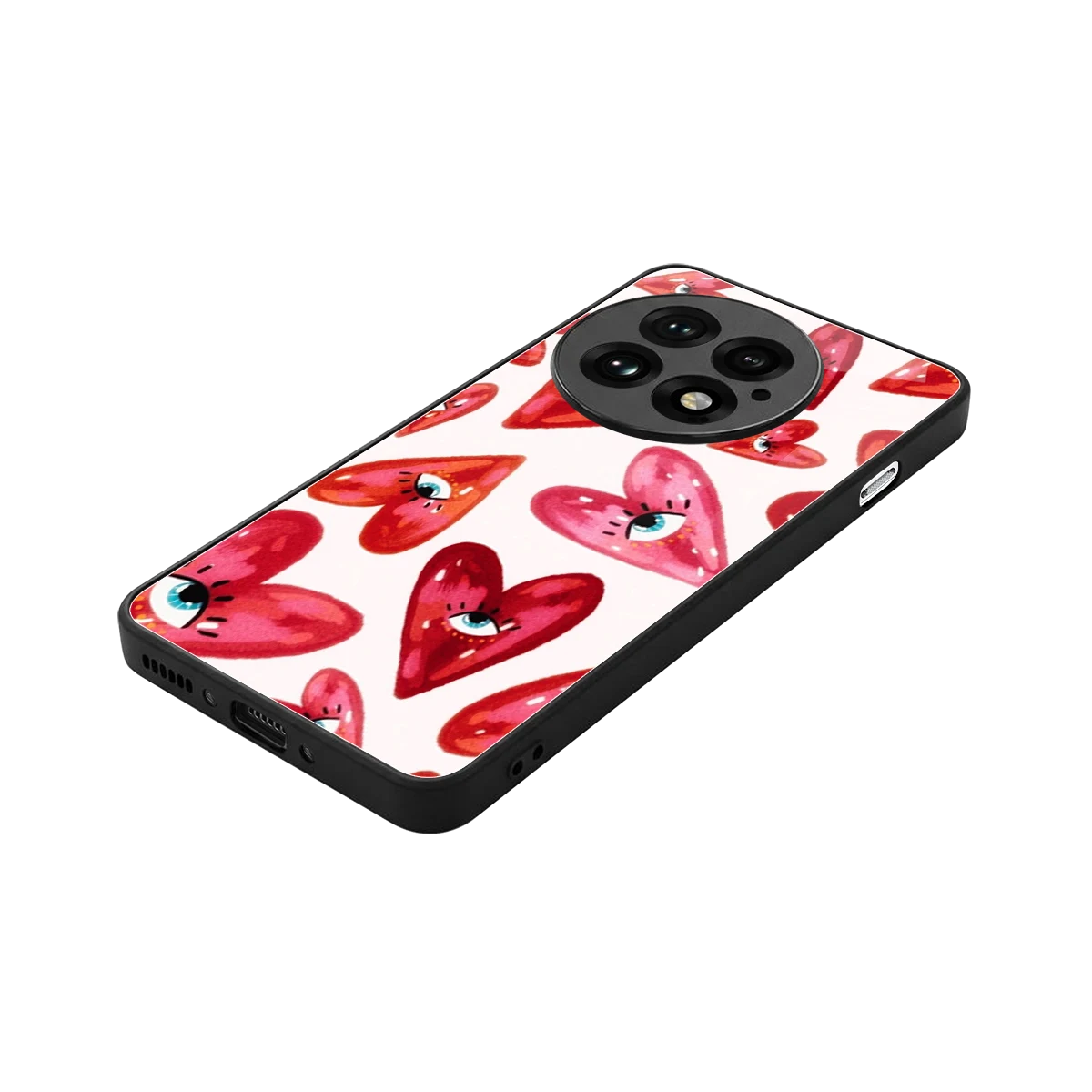 Lash Love stylish phone case for oneplus 13 | glossy glass and slim fit