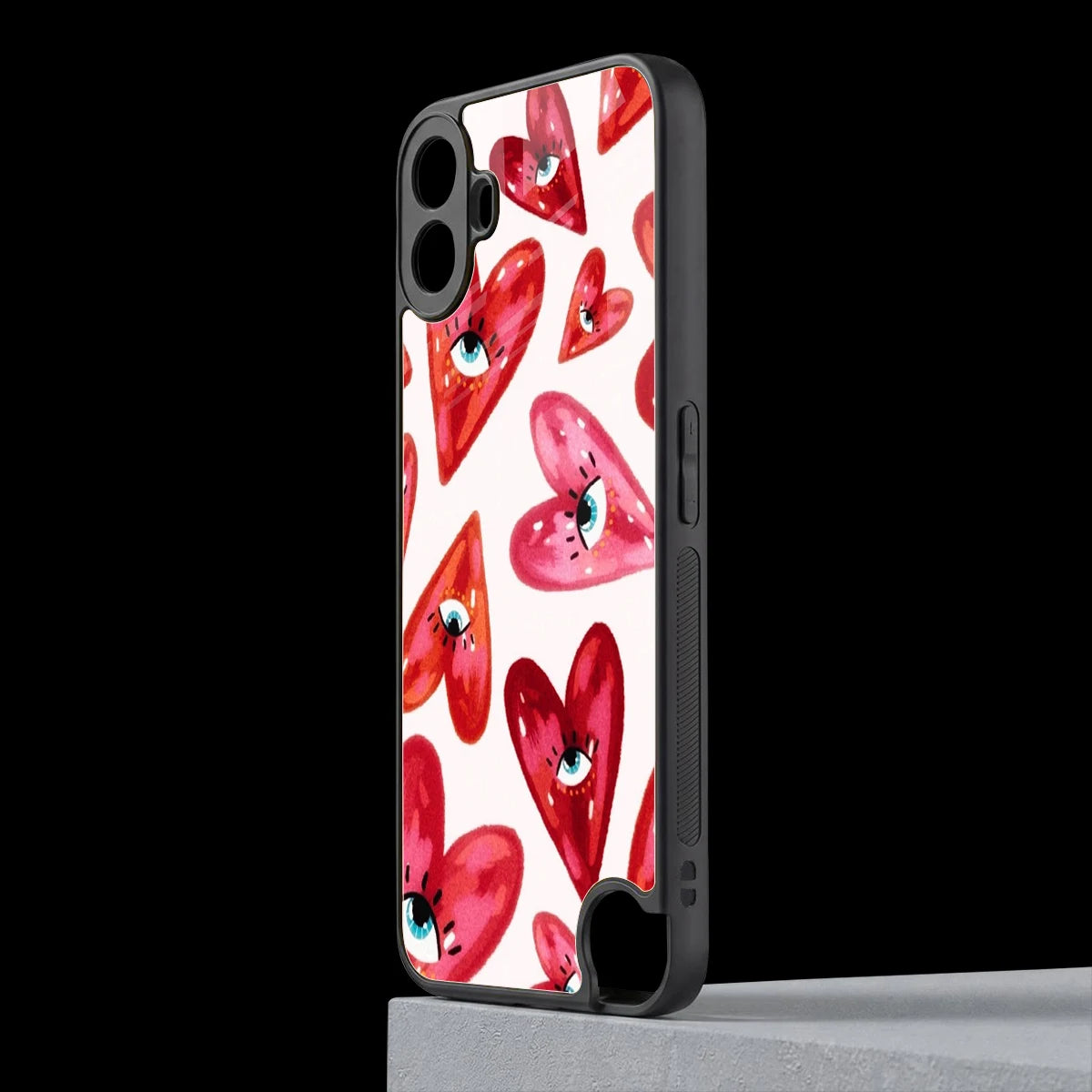 Lash Love cmf nothing phone 1 mobile cover | shockproof glass phone case
