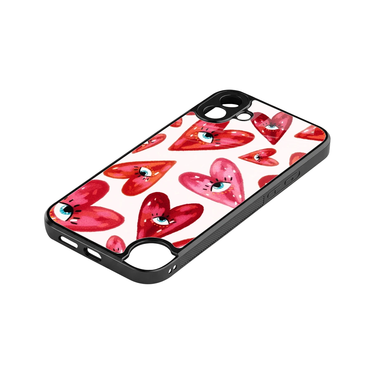 Lash Love stylish phone case for cmf nothing phone 1 | glossy glass and slim fit