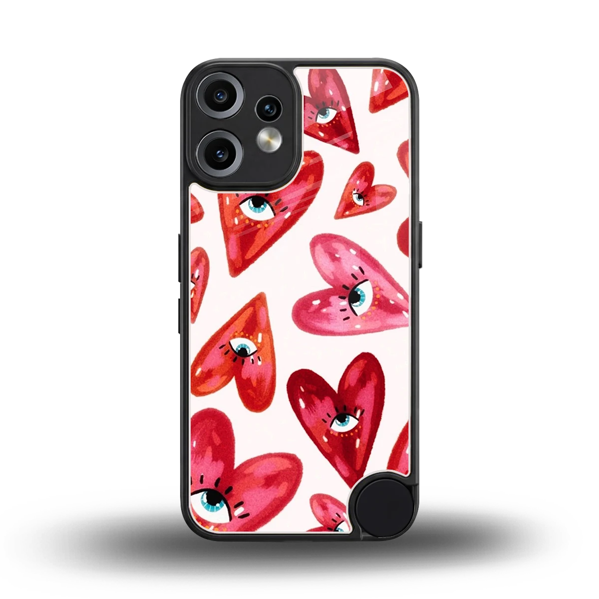 Lash Love back phone cover | glass case for cmf nothing phone 2 pro