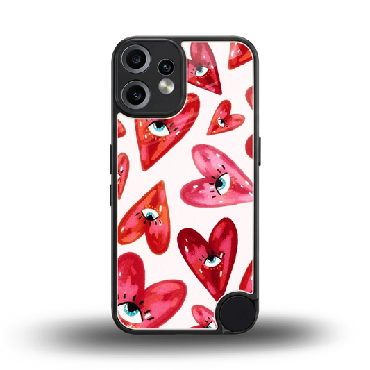Lash Love back phone cover | glass case for cmf nothing phone 2 pro