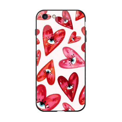 Lash Love back phone cover | glass case for iphone 6s plus