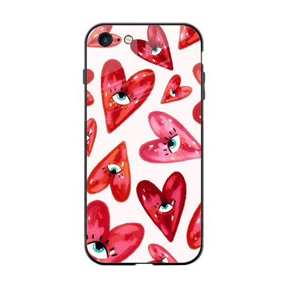 Lash Love back phone cover | glass case for iphone 7