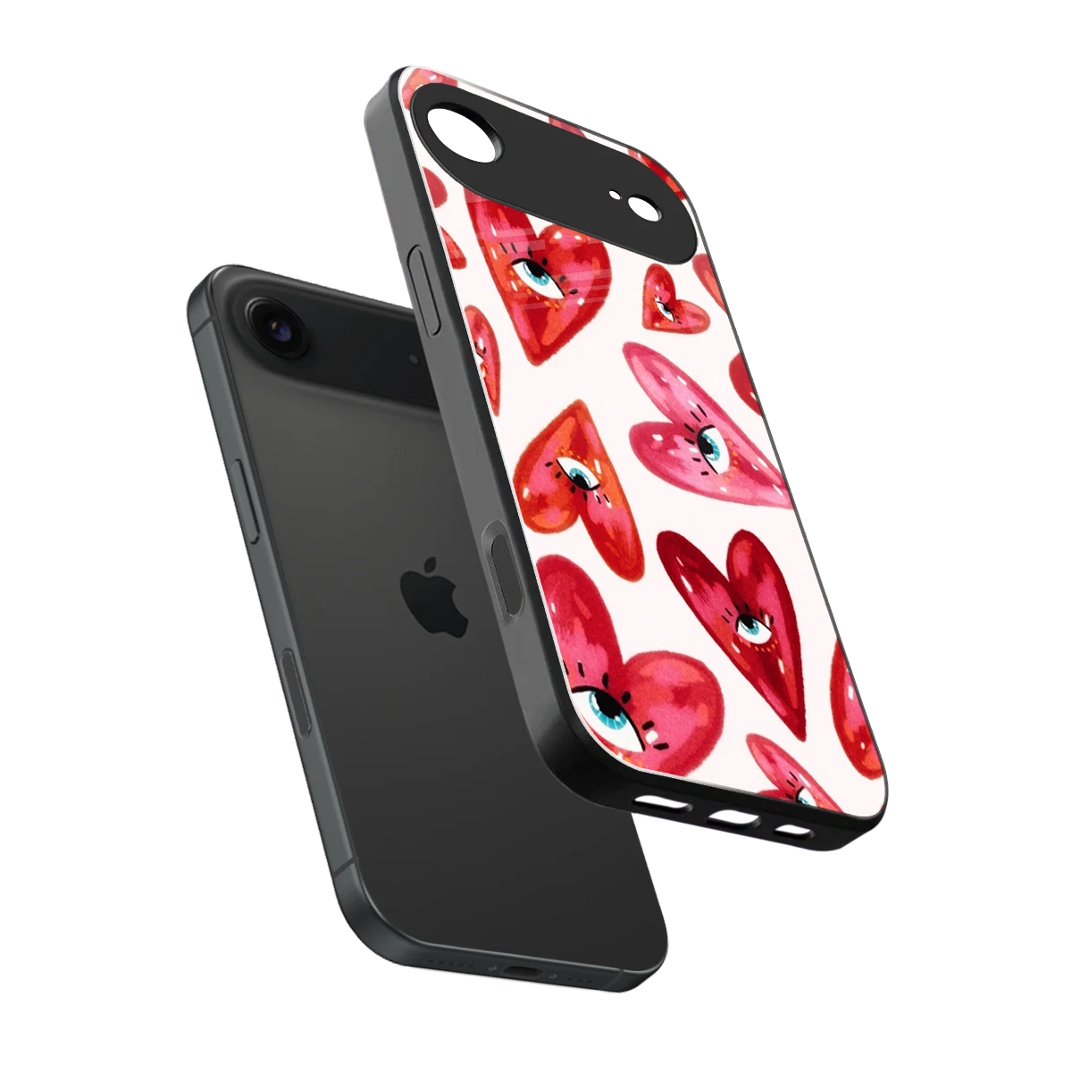 Lash Love sleek iphone air cover with tempered glass back and TPU edges