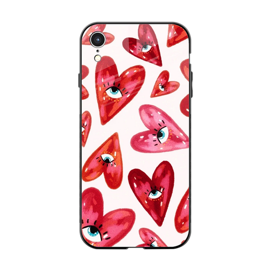 Lash Love back phone cover | glass case for iphone xr