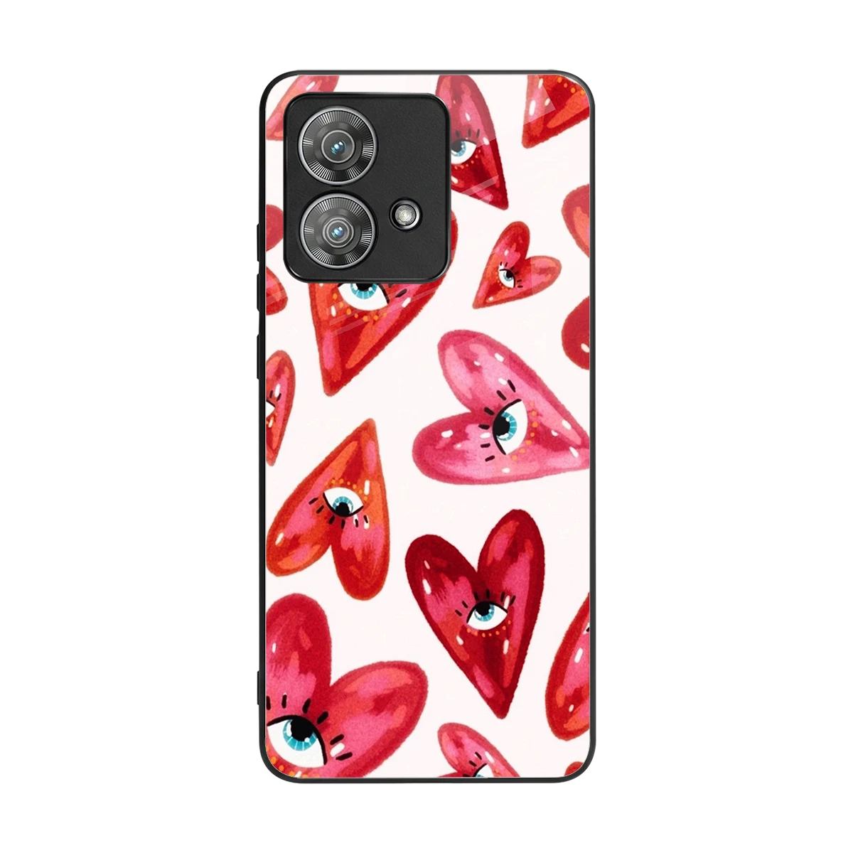 Lash Love back phone cover | glass case for motorola edge 40 neo 5g