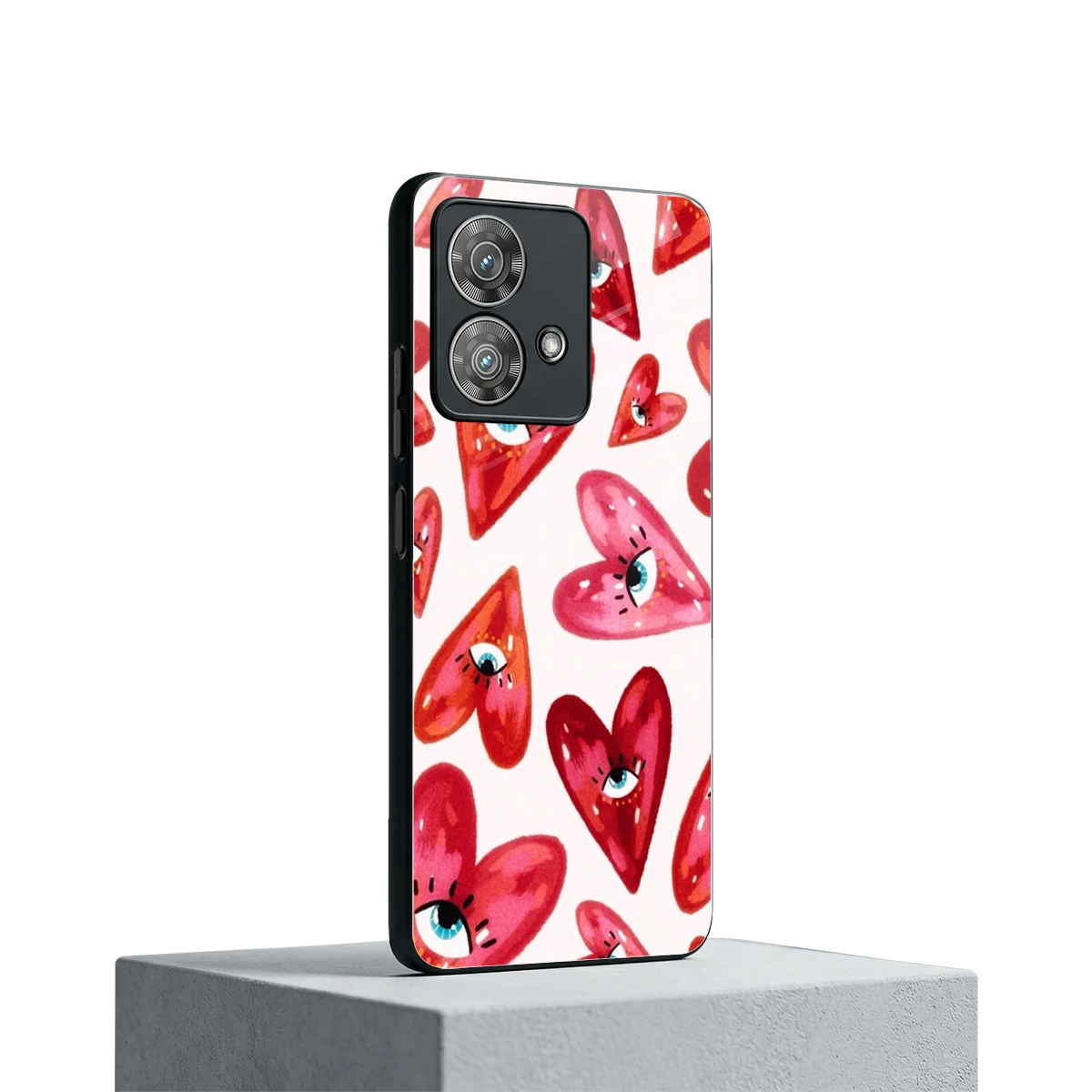 Lash Love motorola edge 40 neo 5g mobile cover | shockproof glass phone case