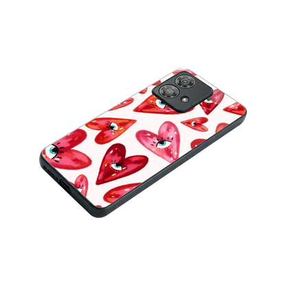 Lash Love stylish phone case for motorola edge 40 neo 5g | glossy glass and slim fit