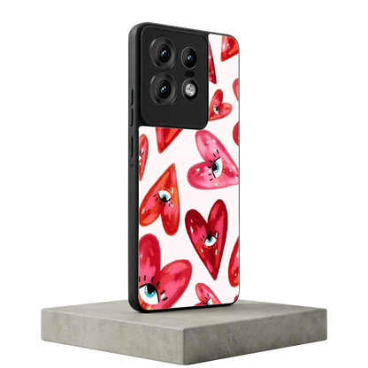 Lash Love motorola edge 50 pro mobile cover | shockproof glass phone case