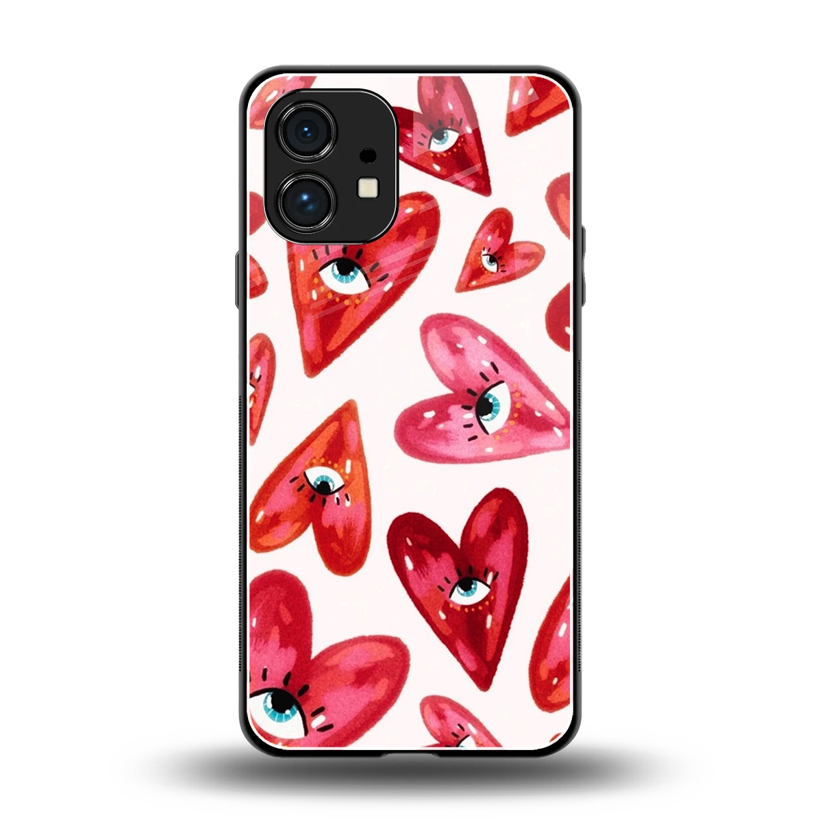 Lash Love back phone cover | glass case for nothing phone 1