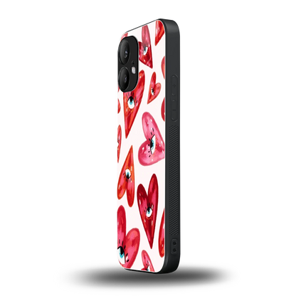 Lash Love nothing phone 2 mobile cover | shockproof glass phone case