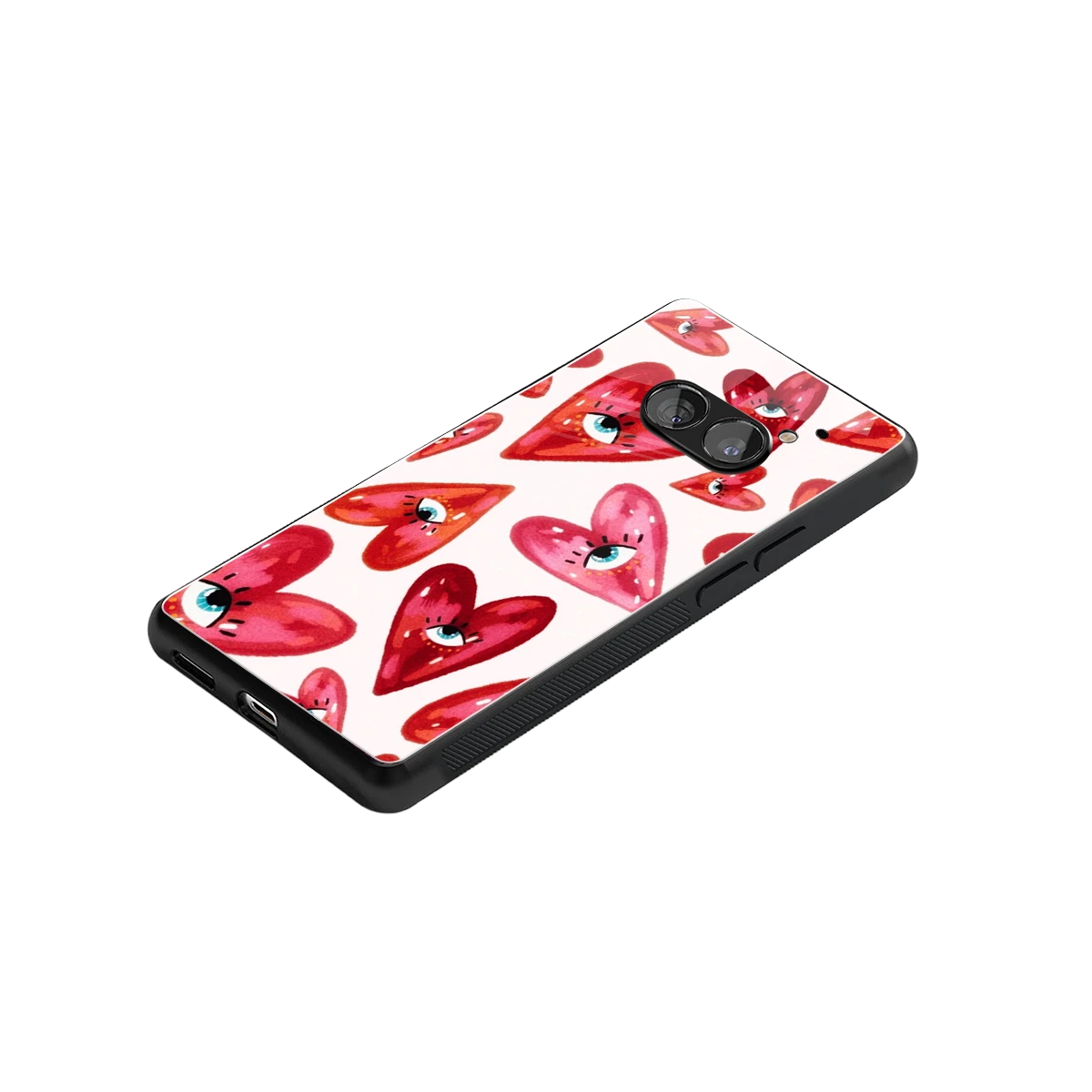 Lash Love stylish phone case for nothing phone 2a plus | glossy glass and slim fit
